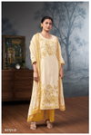 Dhanvi 2721 By Ganga Printed Premium Linen Cotton Dress Material Wholesale Shop In Surat